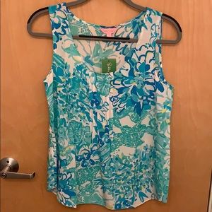 Lilly Pulitzer Silk tank
